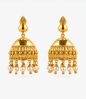 Traditional Bell Jhumka Earrings