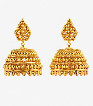 Grand Bridal Jhumka Earrings