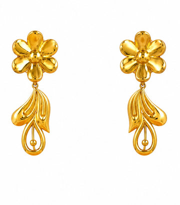 Blooming Flower Drop Earrings