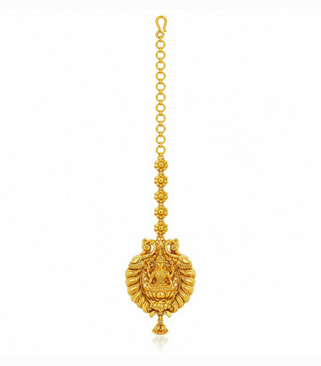 Lakshmi Coin Temple Maang Tikka