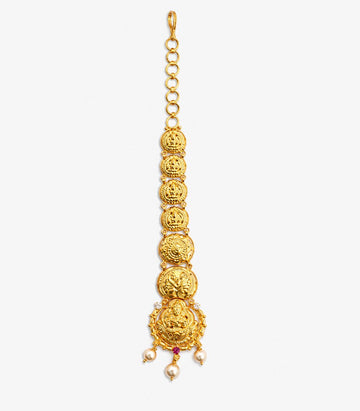 Antique Lakshmi Temple Maang Tikka