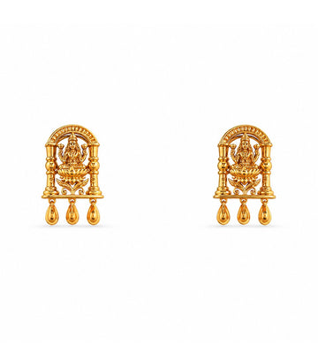 Temple Arch Stud Earrings