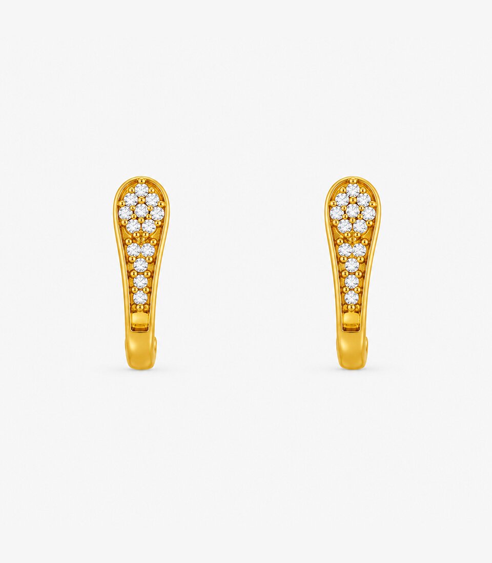 Heritage Bar Stud Earrings
