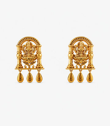 Royal Jhumka Stud Earrings
