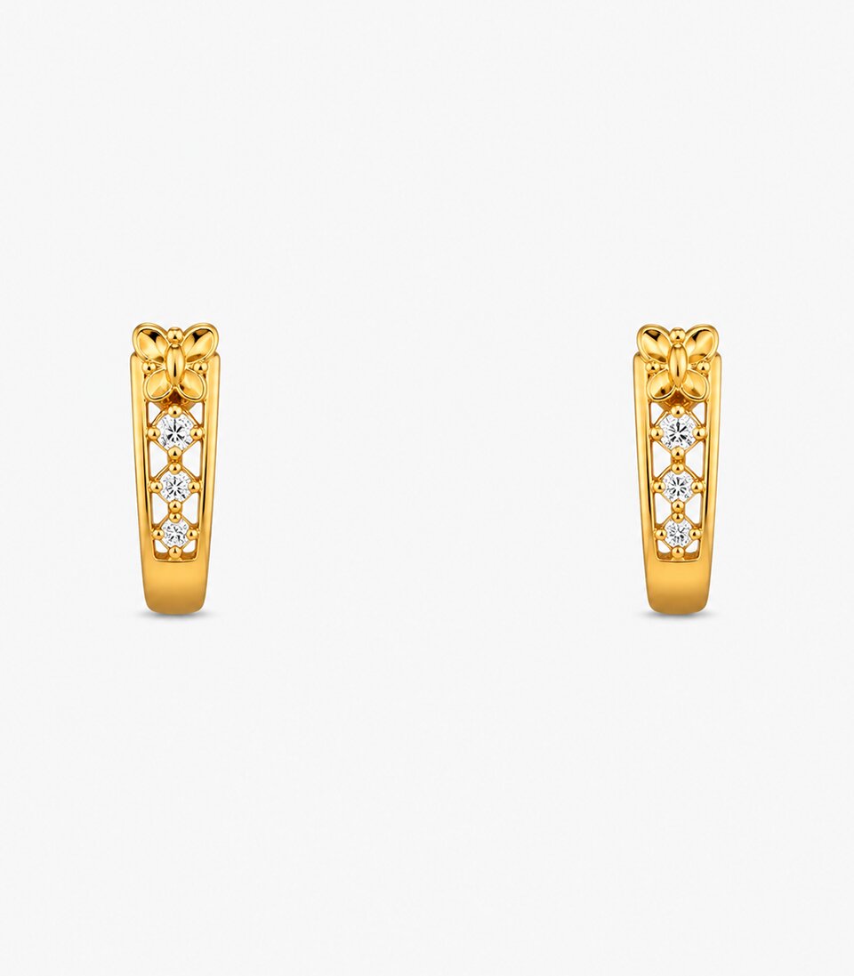 Minimal Bar Stud Earrings