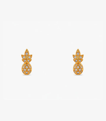 Pineapple Stud Earrings