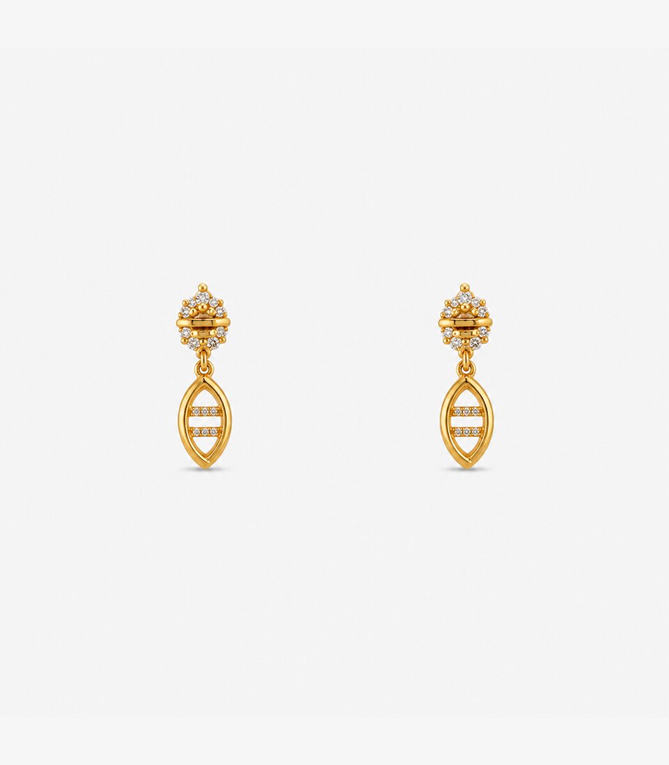 Minimal Teardrop Stud Earrings
