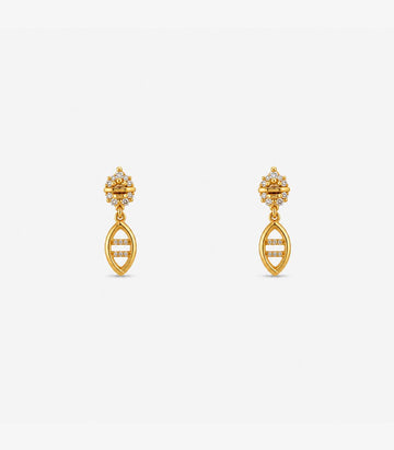 Minimal Teardrop Stud Earrings
