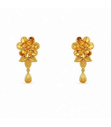 Floral Blossom Stud Earrings
