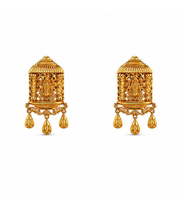 Temple Lantern Stud Earrings