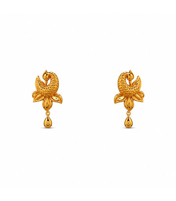 Butterfly Blossom Stud Earrings